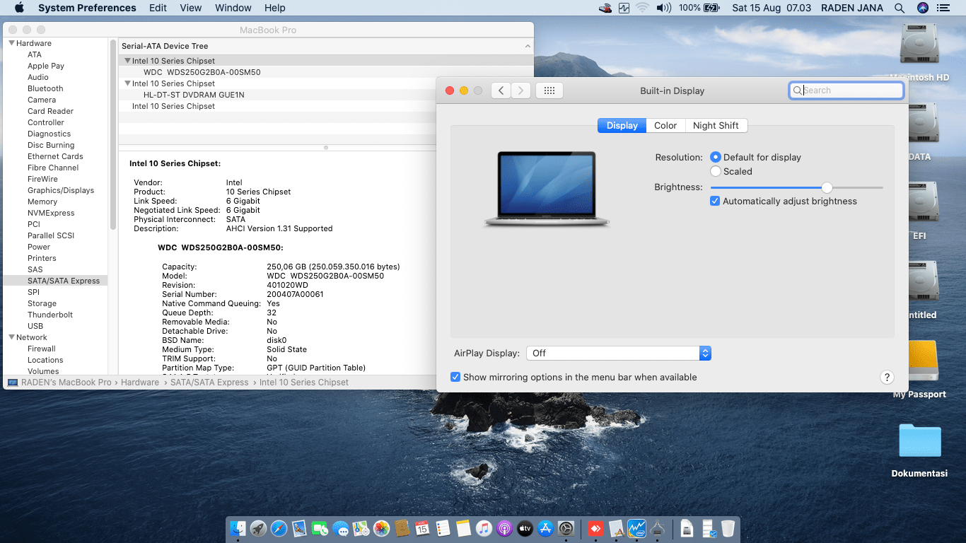 Asus X441UA GA311T [KabyLake   Intel HD 620] 8